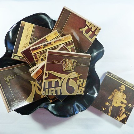 recycled-album-cover-coasters-by-inoudidsattic-on-etsy